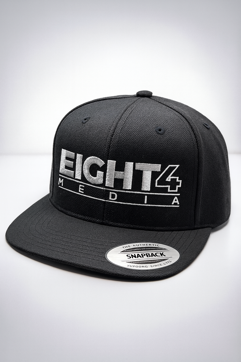 E4M Black Snapback